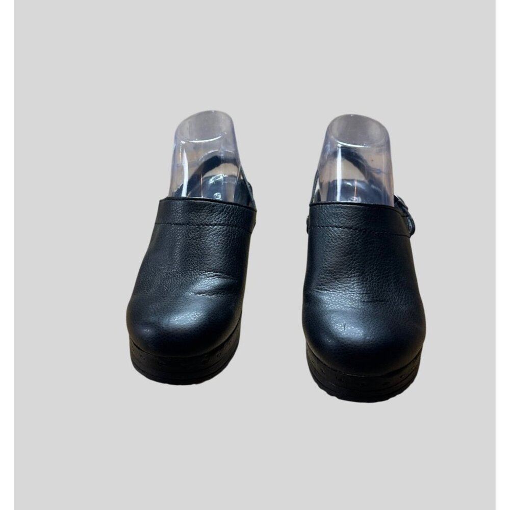 Sbicca Womens Black Synthetic Professional Clogs Slip-On Comfort Shoes Size 7W